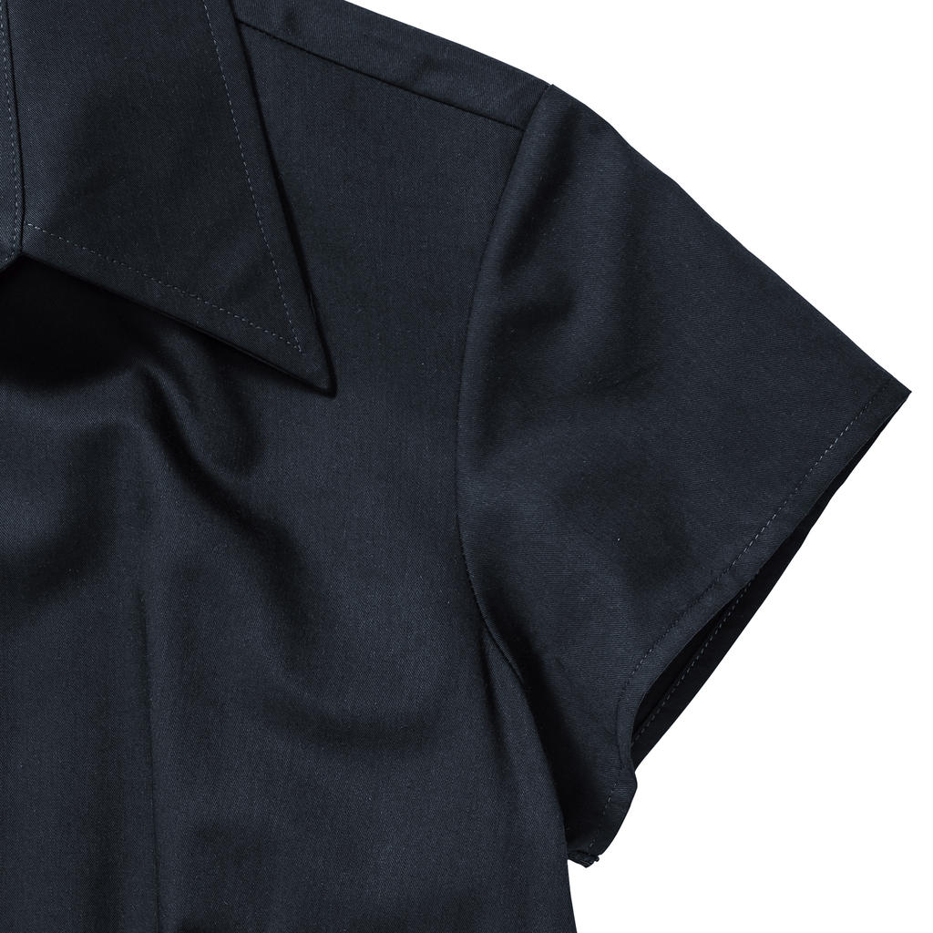  Ladies' Tencel® Fitted Shirt in Farbe White