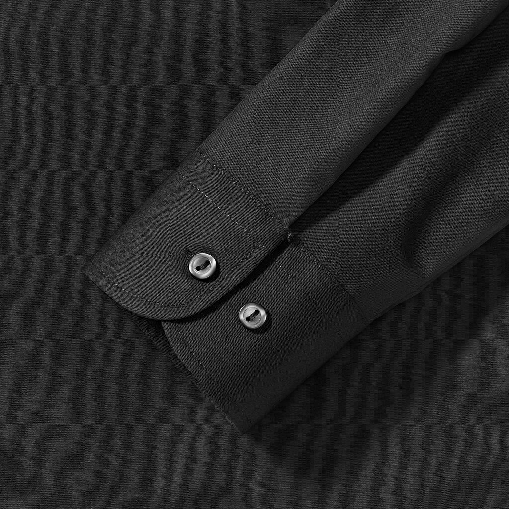  Ladies' Cotton Poplin Shirt LS in Farbe White