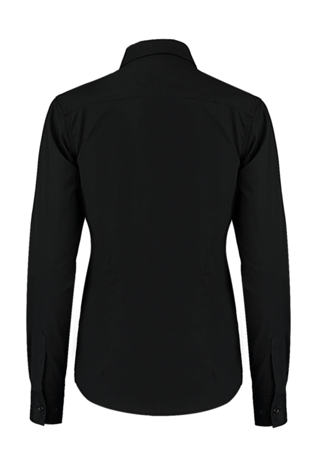  Women's Tailored Fit Shirt in Farbe Black