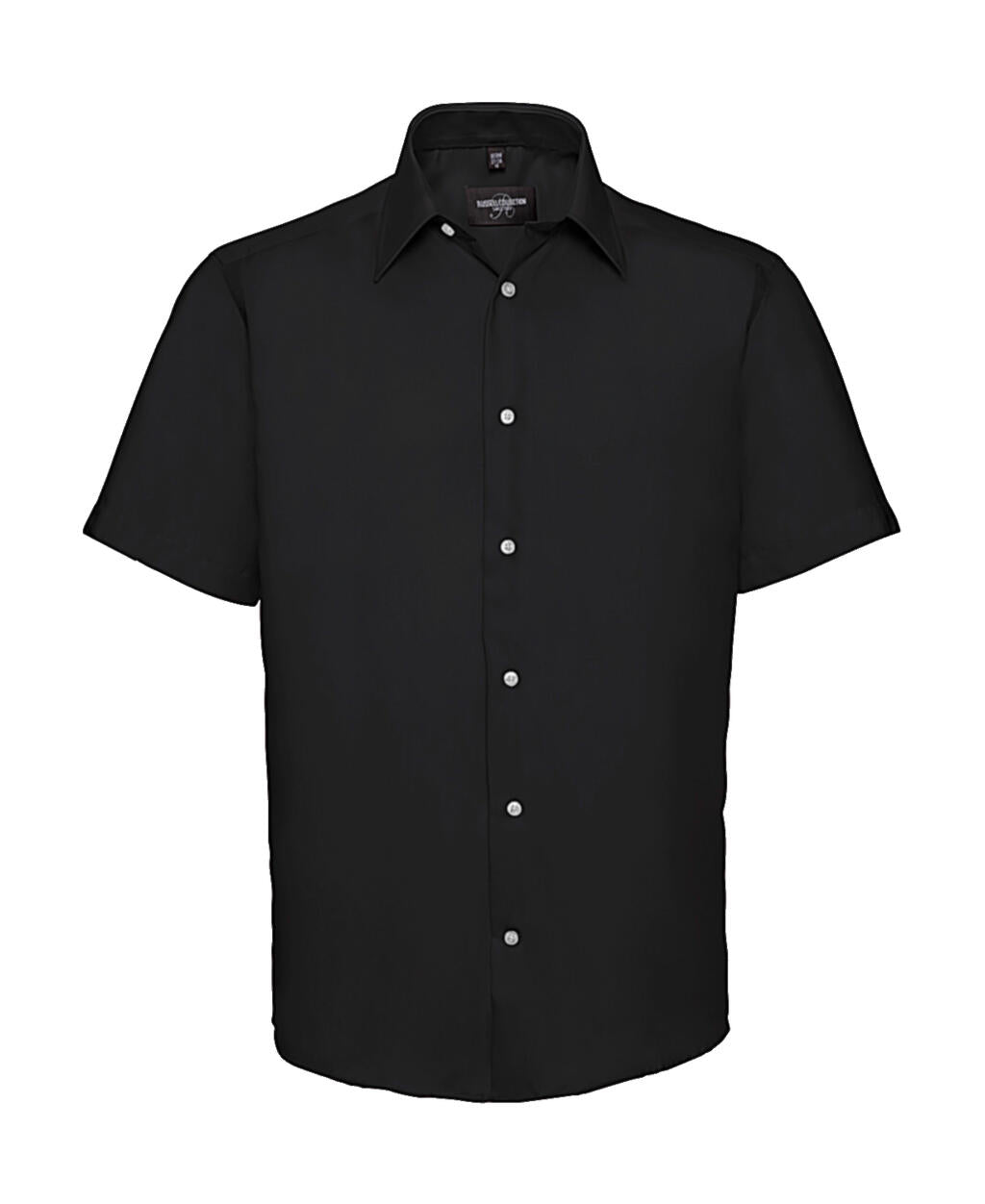  Men's Tailored Ultimate Non-Iron Shirt in Farbe Black