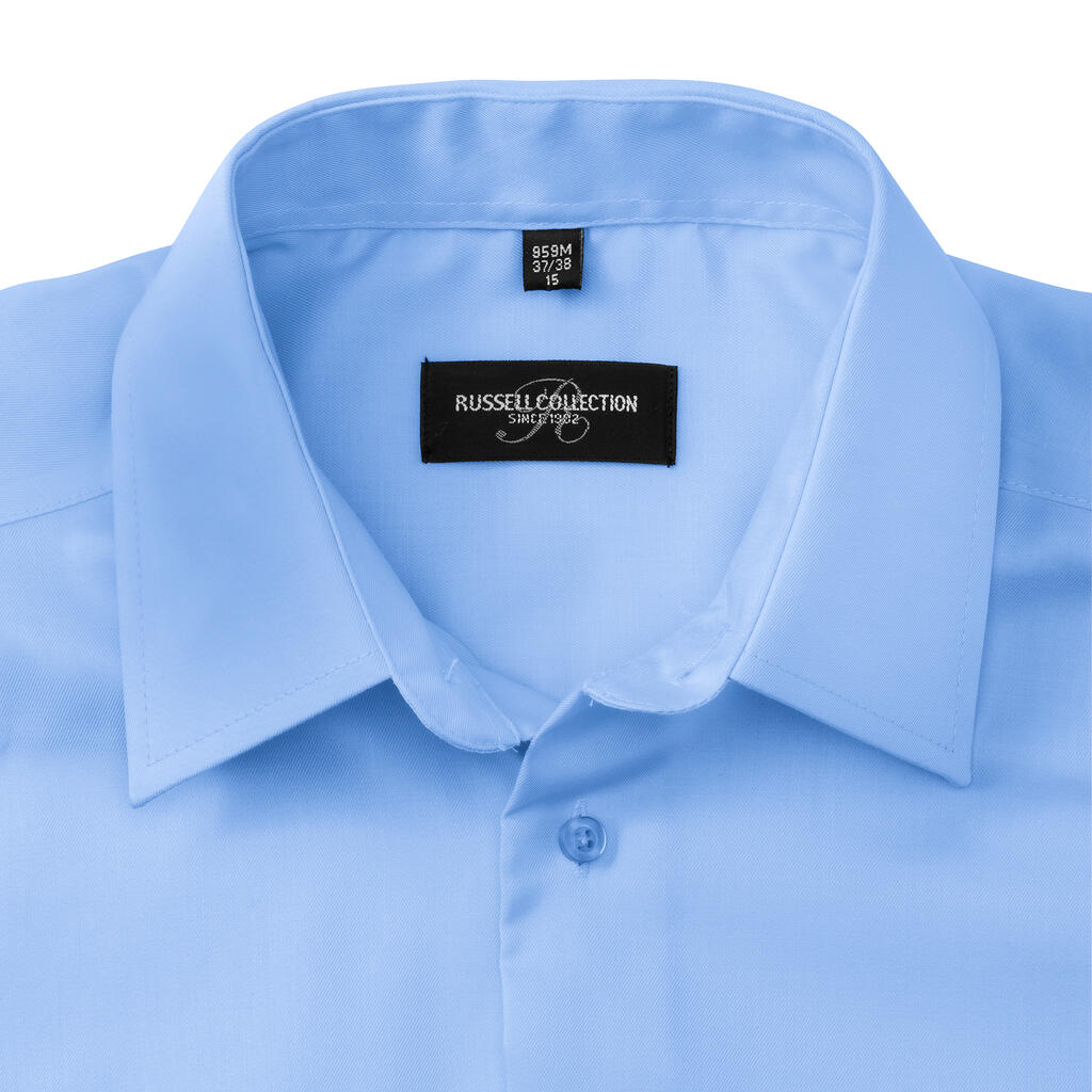  Men's Tailored Ultimate Non-Iron Shirt in Farbe White