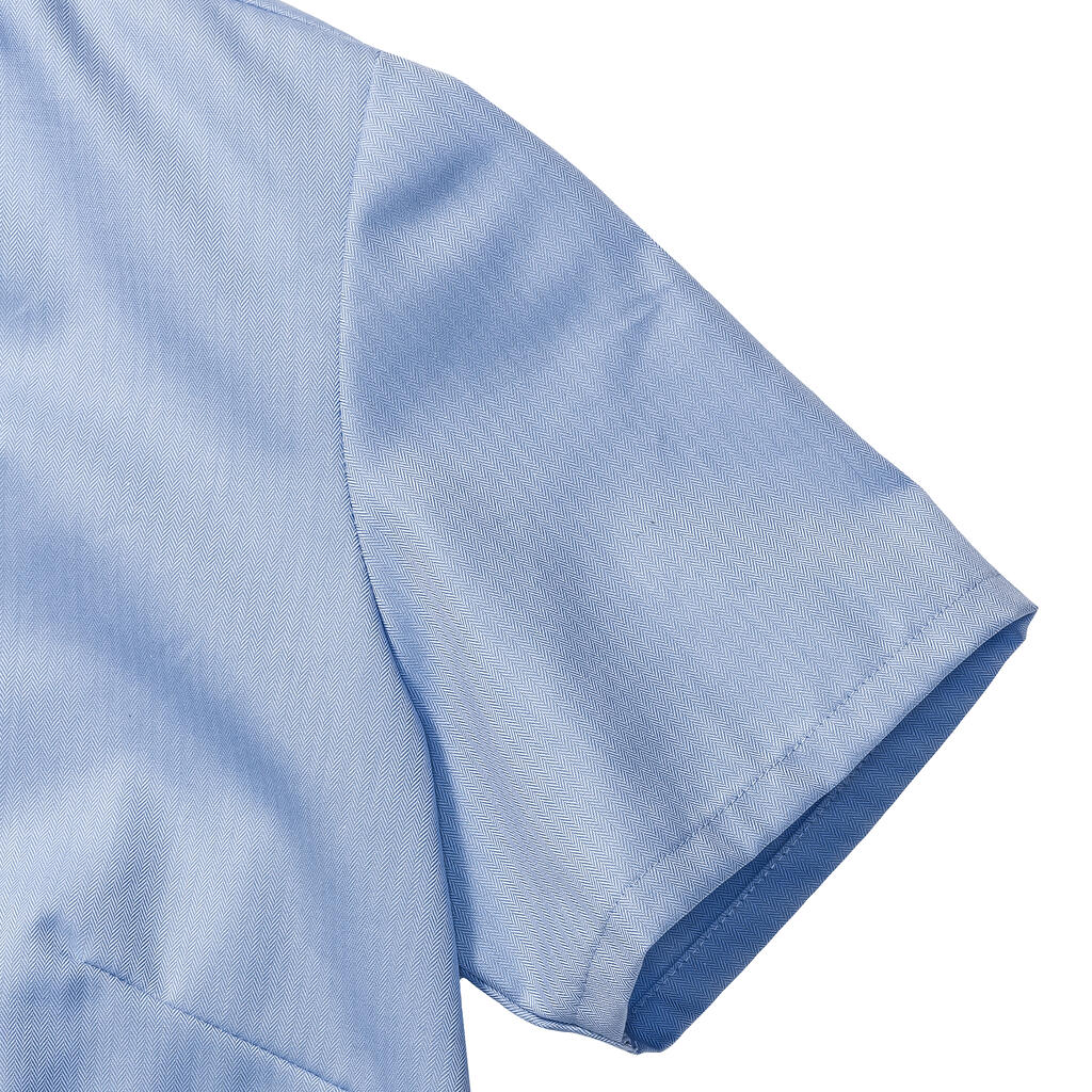  Ladies' Herringbone Shirt in Farbe White