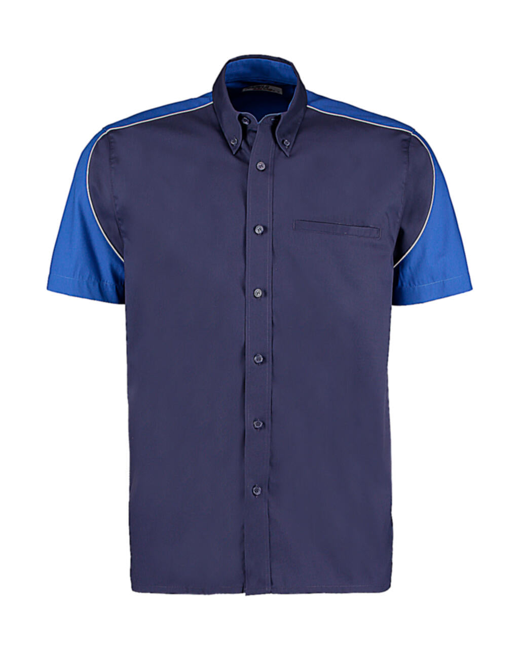  Classic Fit Sebring Shirt SSL in Farbe Navy/Royal/White