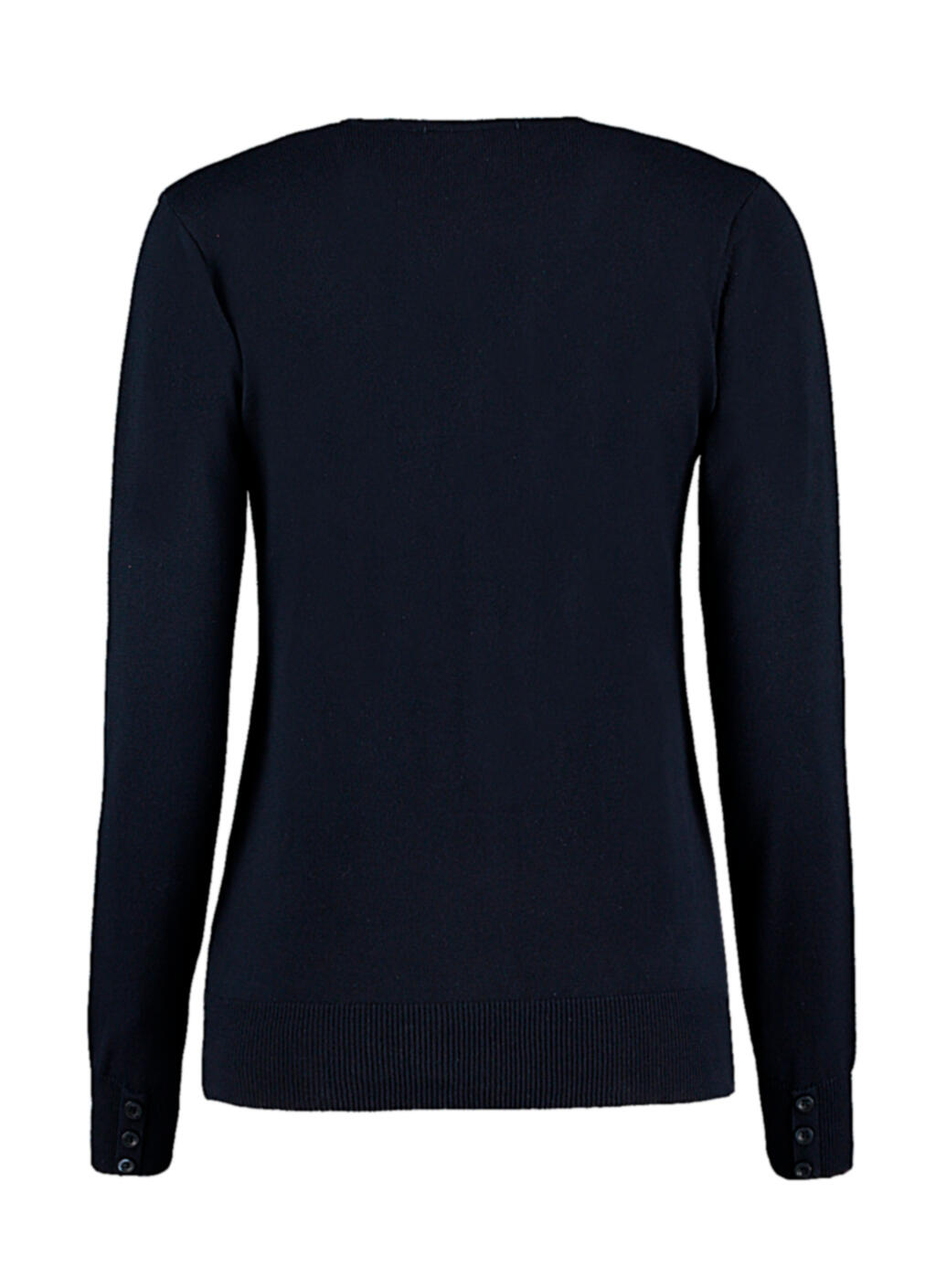  Women's Classic Fit Arundel V Neck Cardigan in Farbe Black