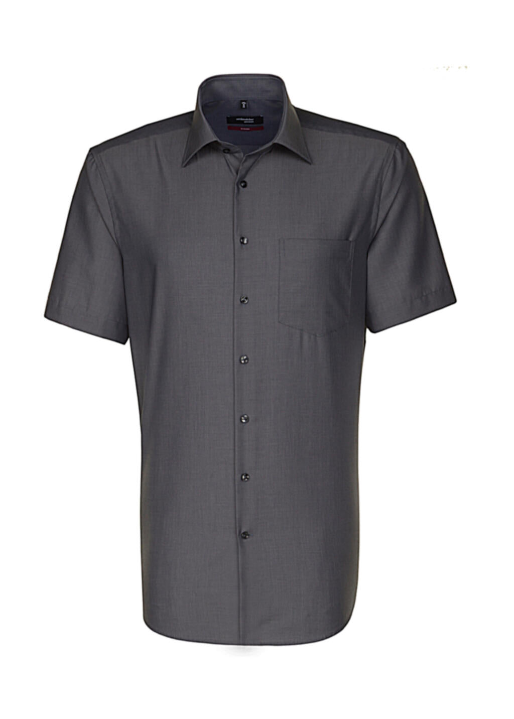  Seidensticker Regular Fit 1/2 Business Kent in Farbe Anthracite