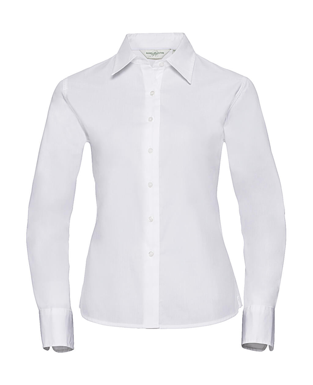  Ladies' Classic Twill Shirt LS  in Farbe White