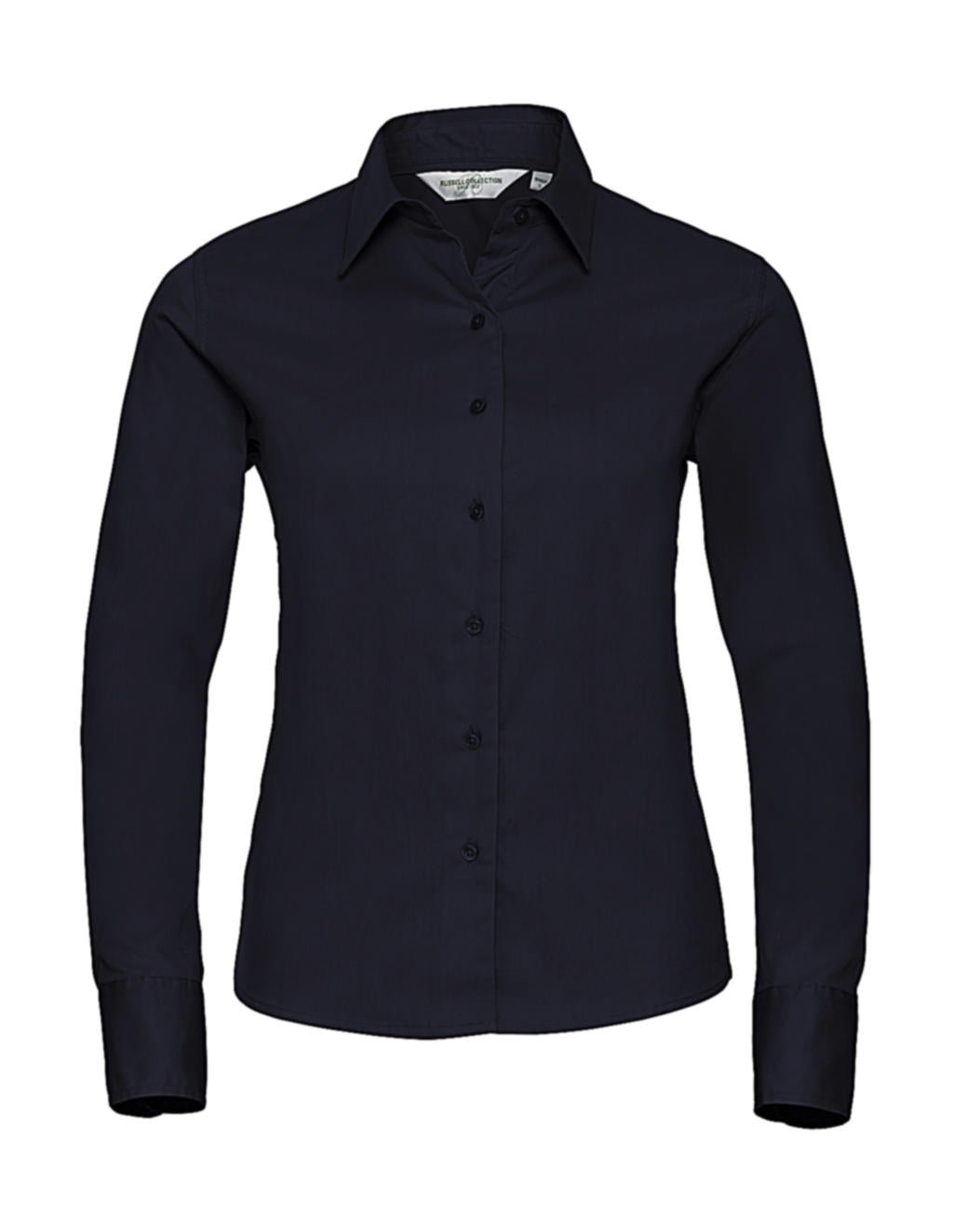  Ladies' Classic Twill Shirt LS  in Farbe French Navy