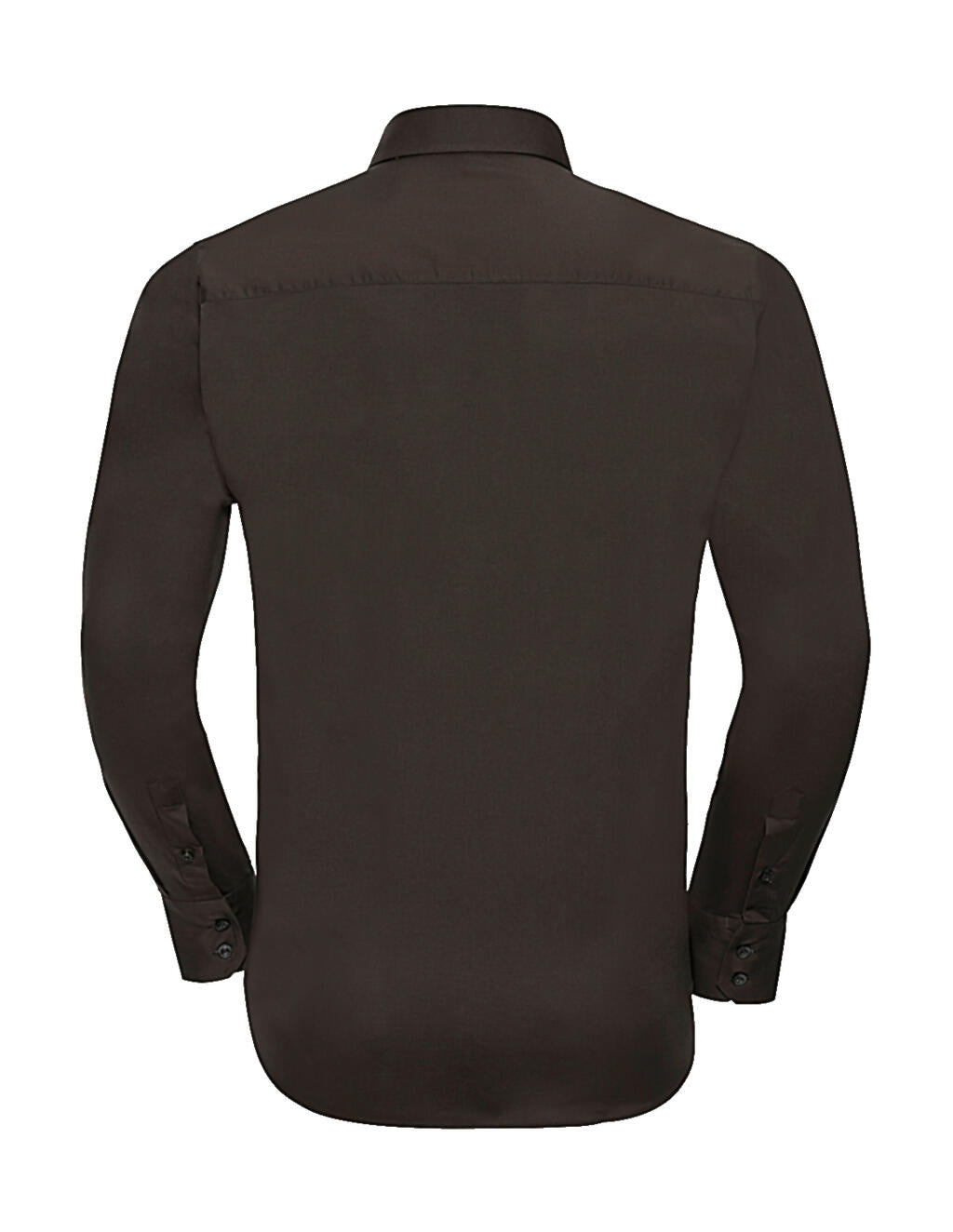  Fitted Stretch Shirt LS in Farbe White