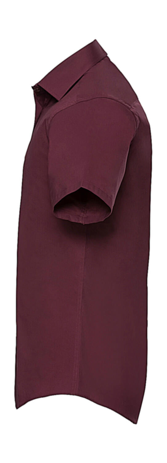  Fitted Stretch Shirt in Farbe White