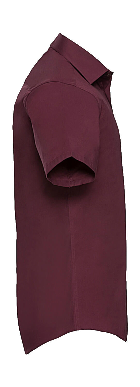  Fitted Stretch Shirt in Farbe White