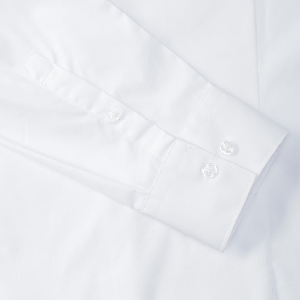  Men's LS Ultimate Stretch Shirt in Farbe White