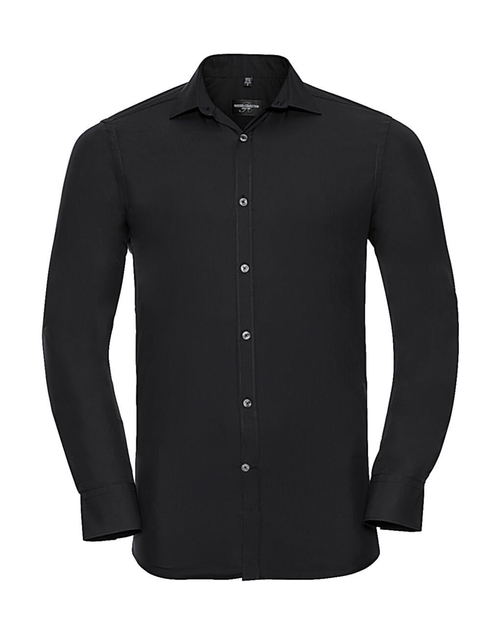  Men's LS Ultimate Stretch Shirt in Farbe Black
