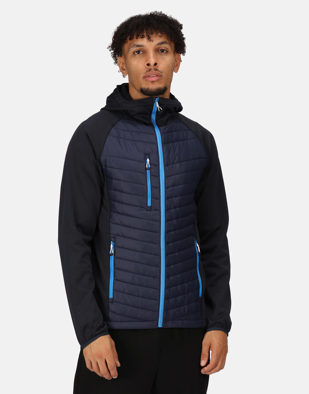 Men’s Navigate Hybrid Hooded Jacket - ShirtStore