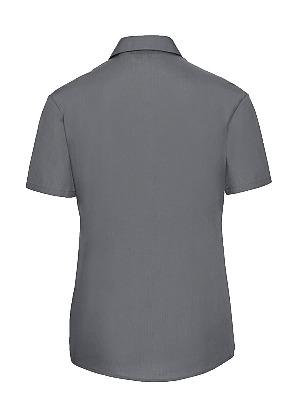  Ladies' Poplin Shirt in Farbe White