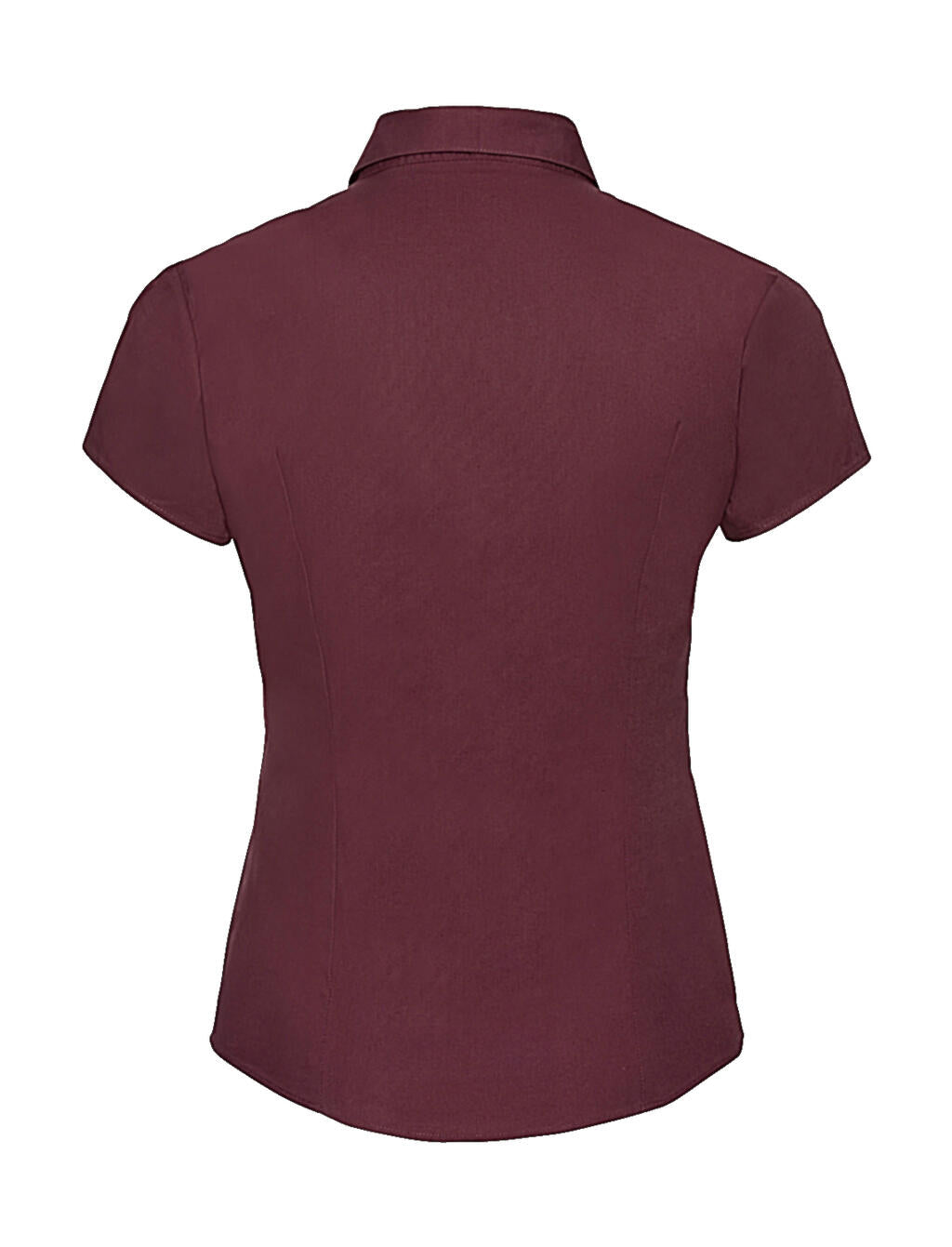  Ladies' Easy Care Fitted Shirt in Farbe White
