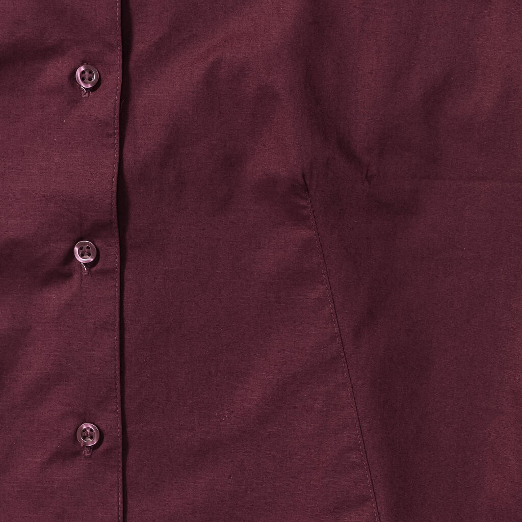  Ladies' Easy Care Fitted Shirt in Farbe White