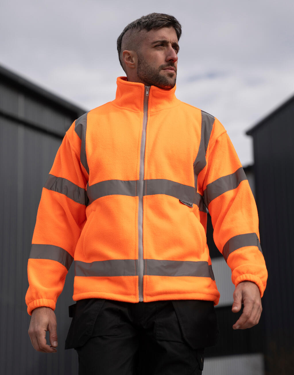 Hi-Vis Fleece Jacket 'Bergen' - ShirtStore