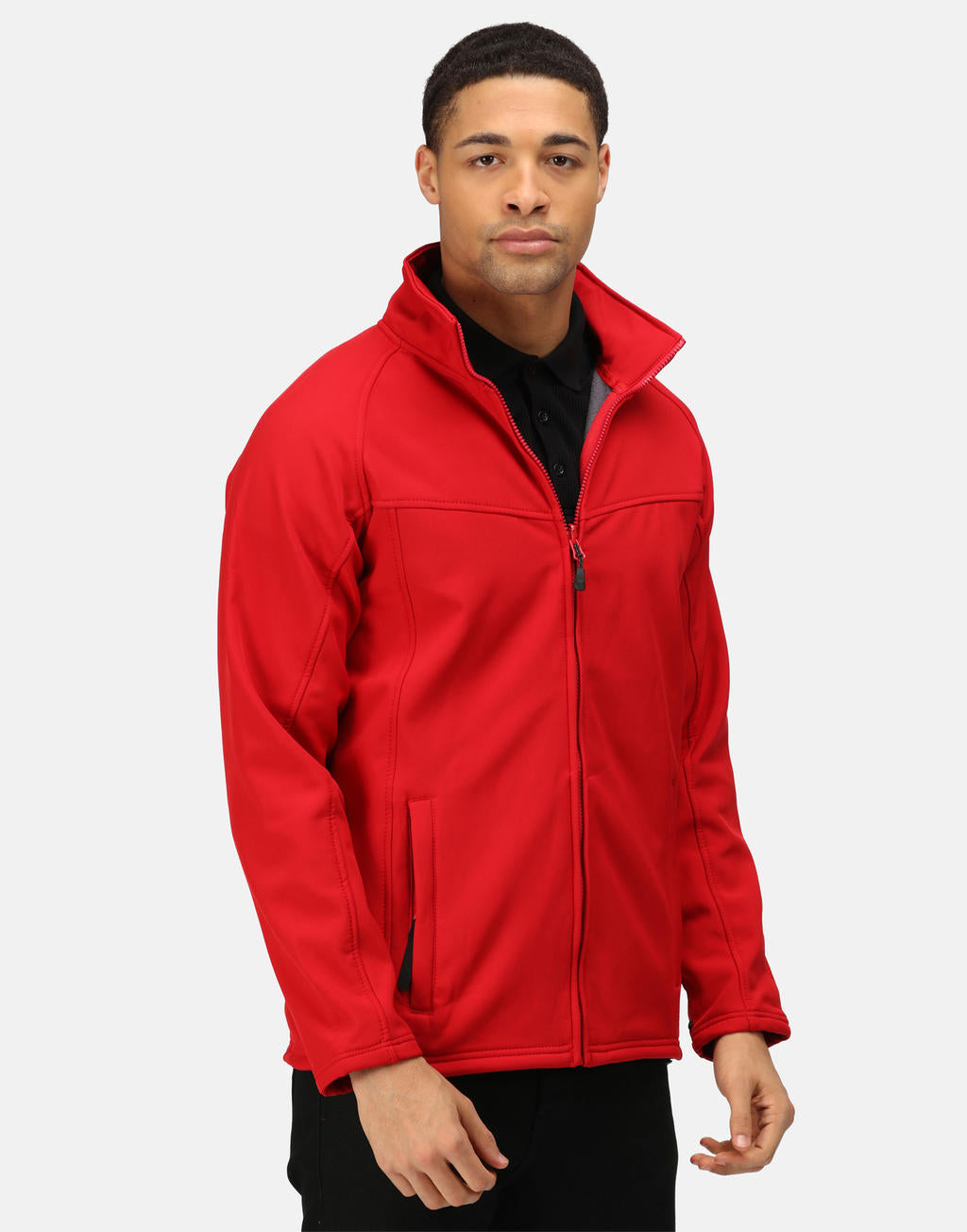  Uproar Softshell Jacket in Farbe Seal Grey