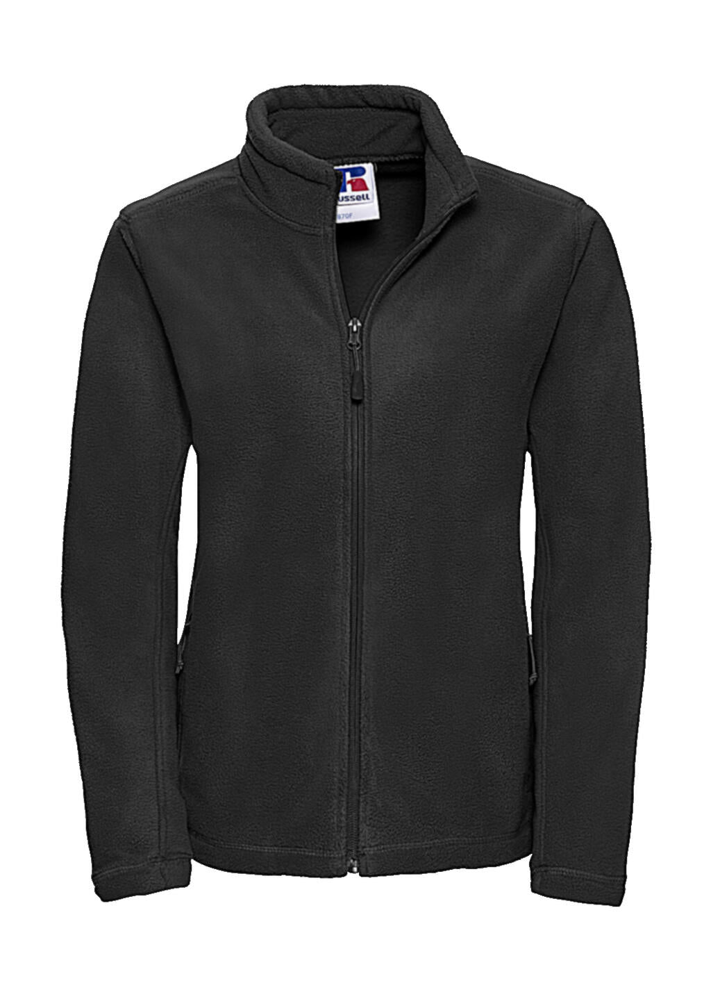  Ladies' Full Zip Outdoor Fleece in Farbe Black