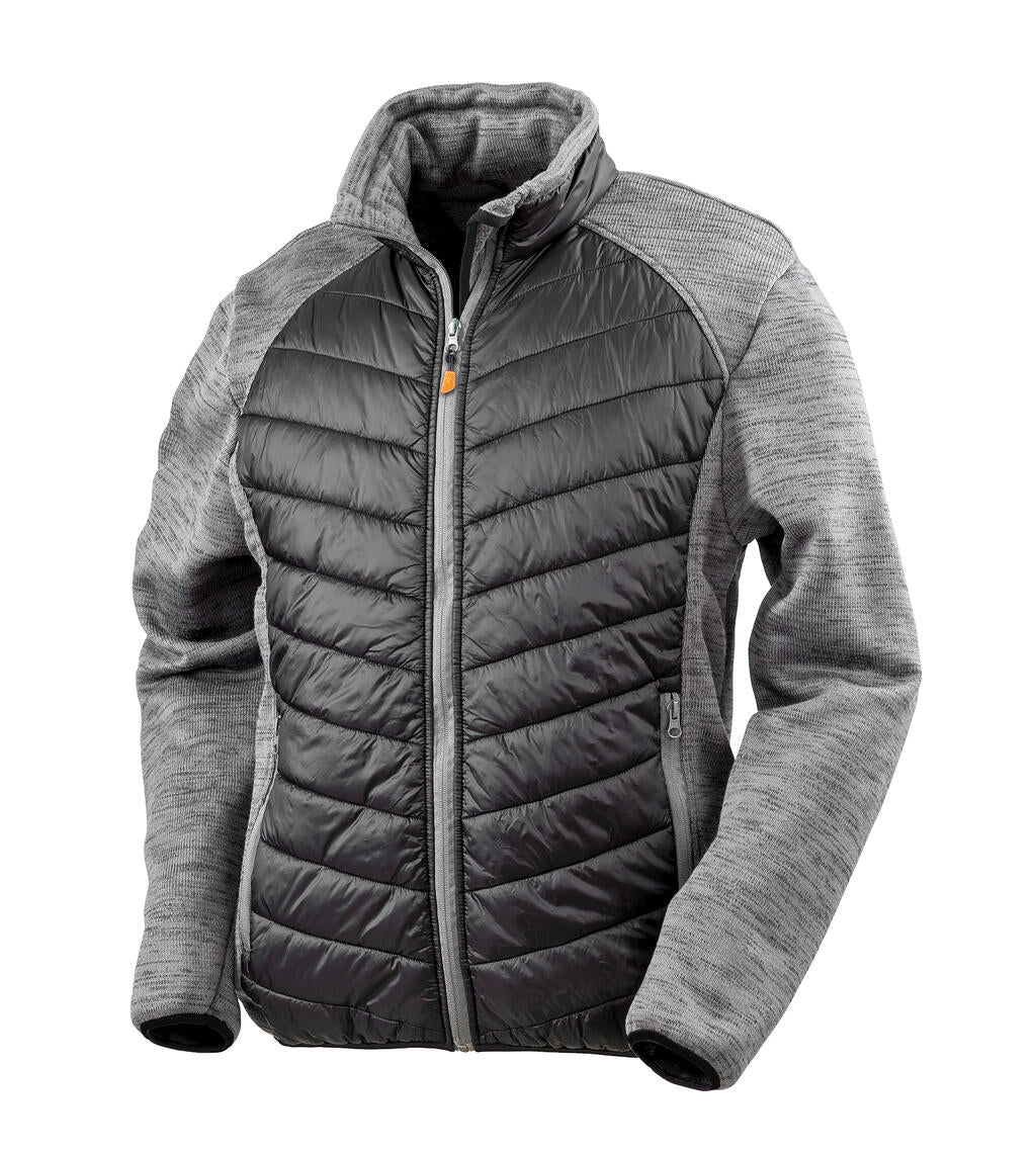  Elevator Jacket in Farbe Black/Grey Marl