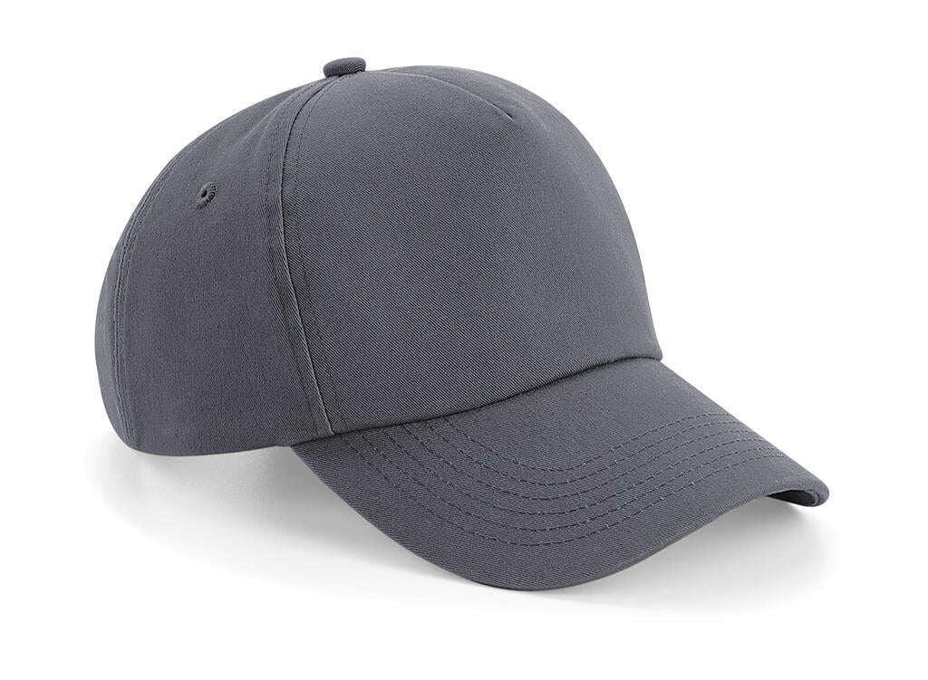  Authentic 5 Panel Cap in Farbe Graphite Grey