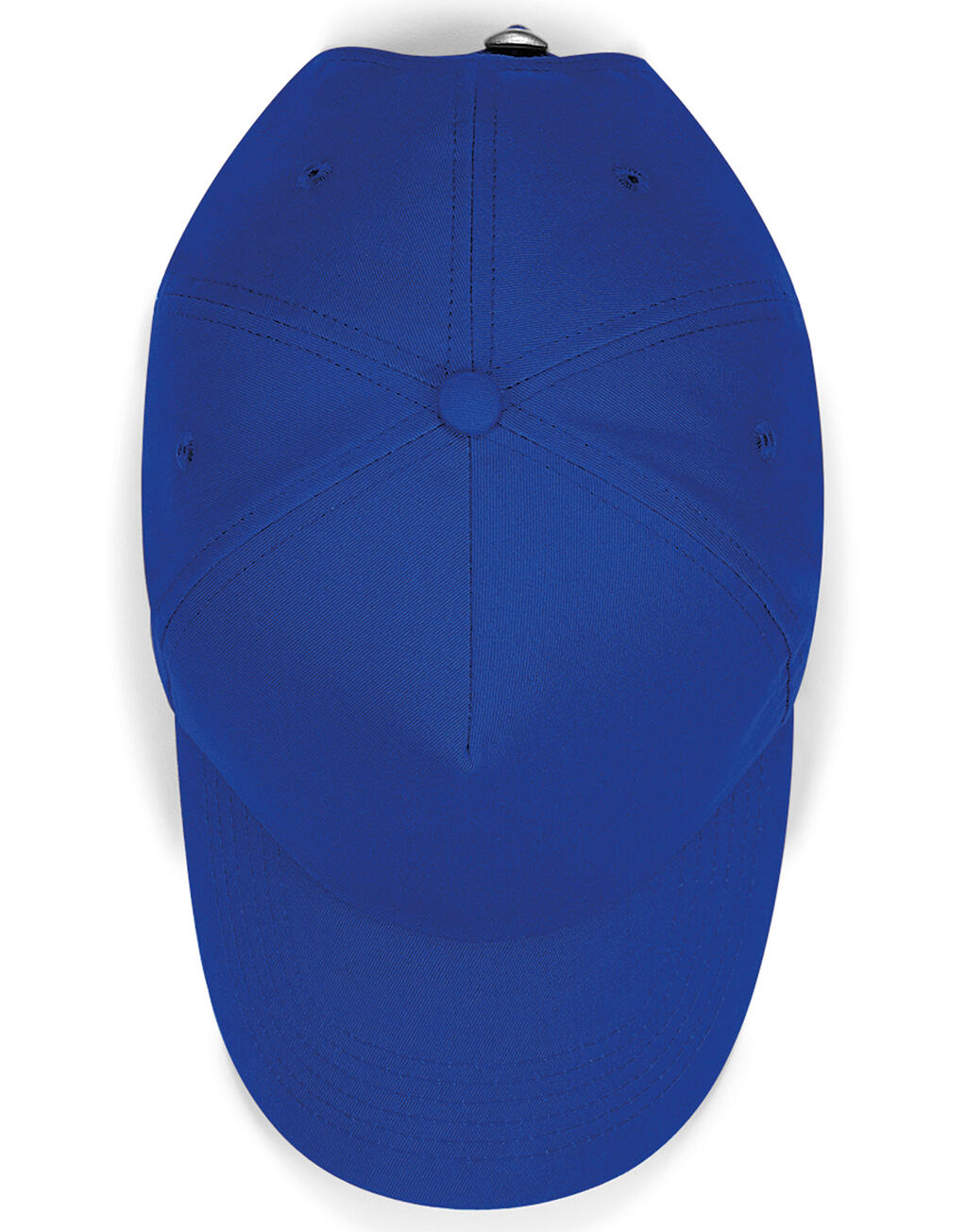  Authentic 5 Panel Cap in Farbe White