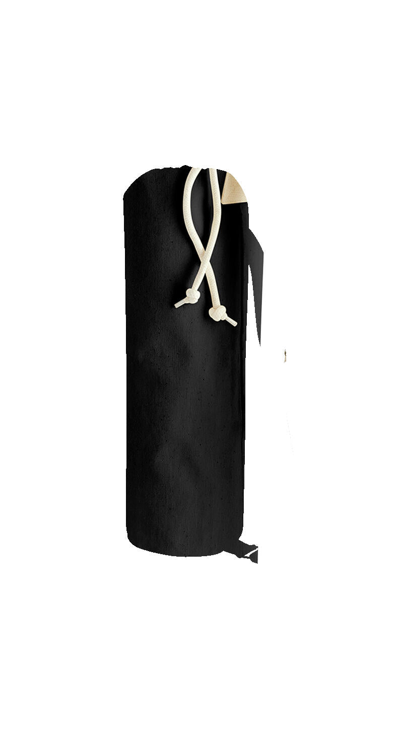  EarthAware® Organic Yoga Mat Bag in Farbe Black
