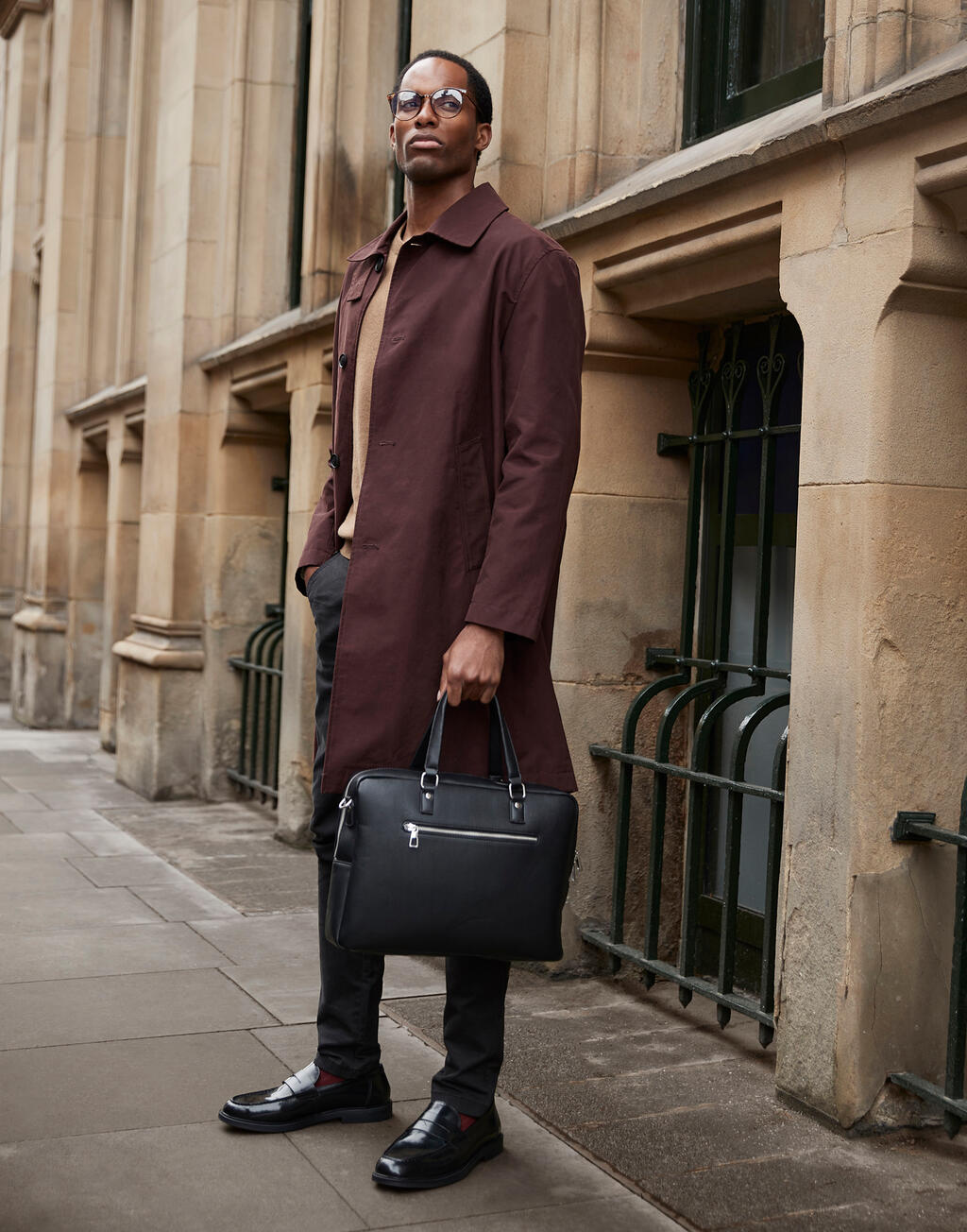 Tailored Luxe Briefcase - ShirtStore