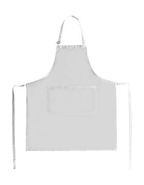  Lisbon 100% Cotton Bib Apron in Farbe White
