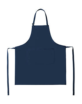  Lisbon 100% Cotton Bib Apron in Farbe Royal