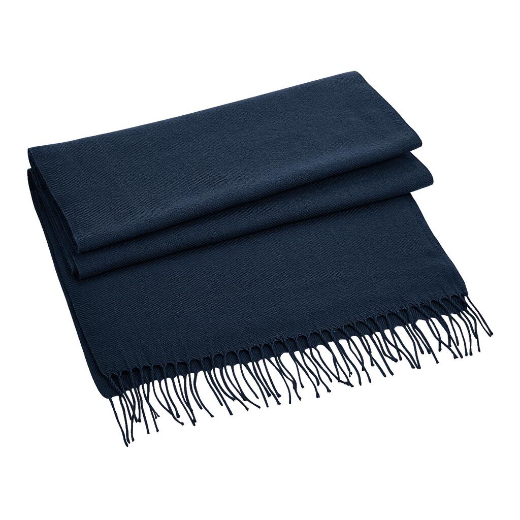  Classic Woven Scarf in Farbe French Navy