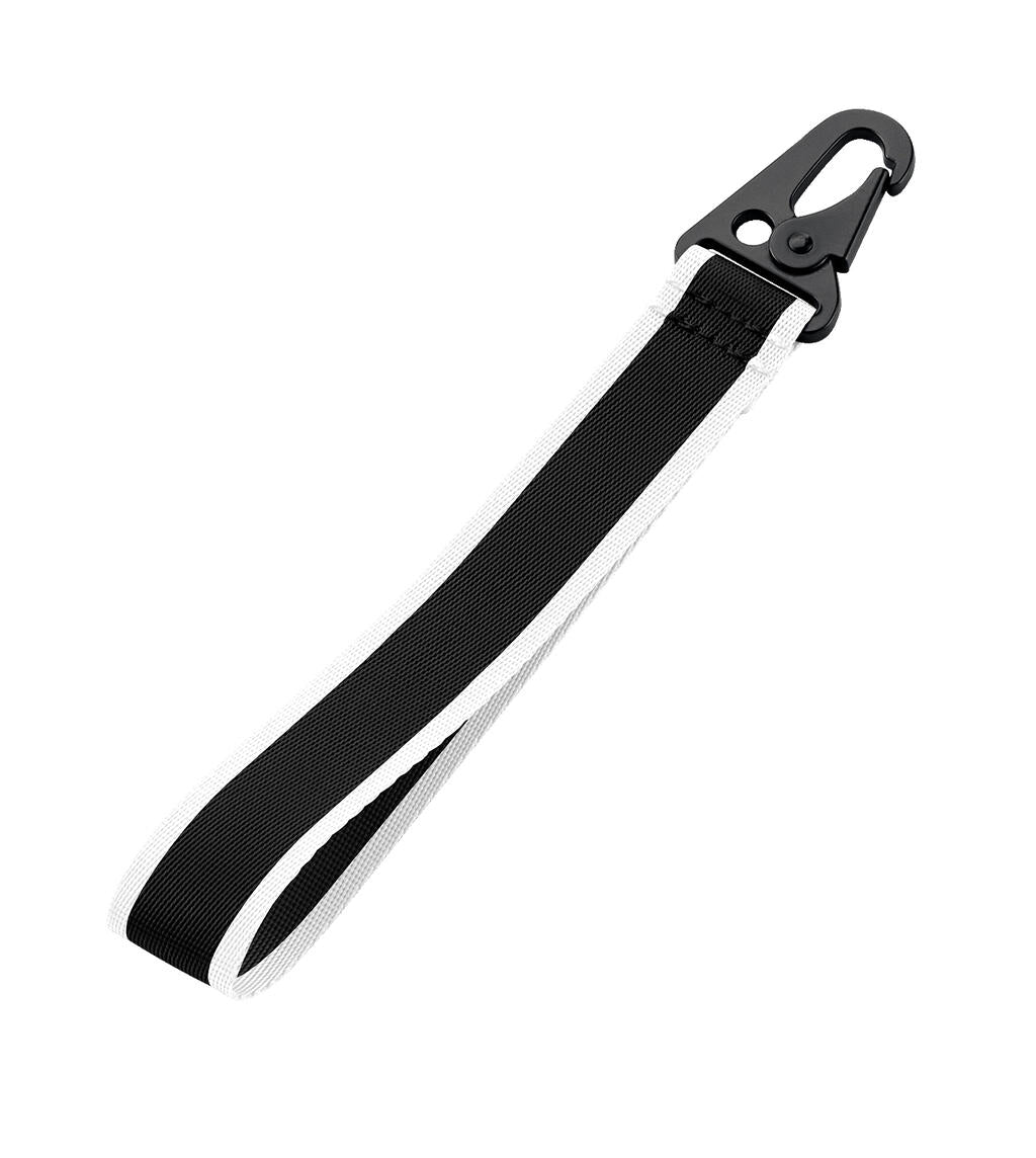  Brandable Key Clip in Farbe Black/White