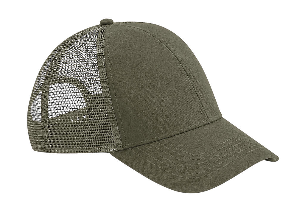  Organic Cotton Trucker in Farbe Olive Green