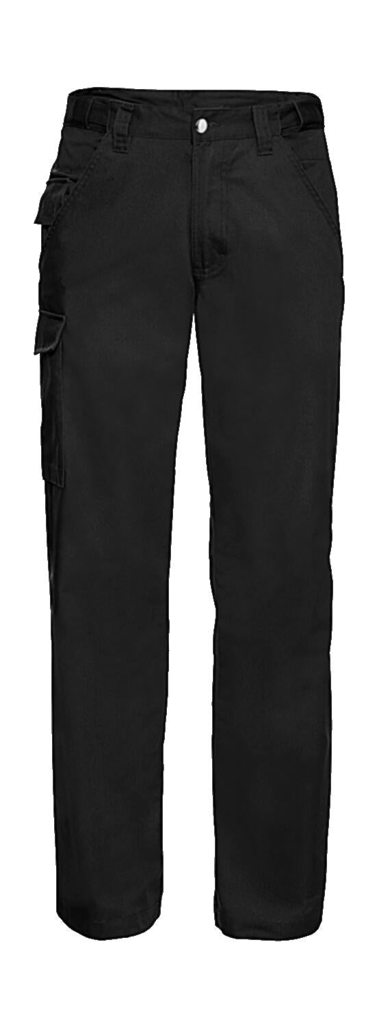  Twill Workwear Trousers length 32" in Farbe Black
