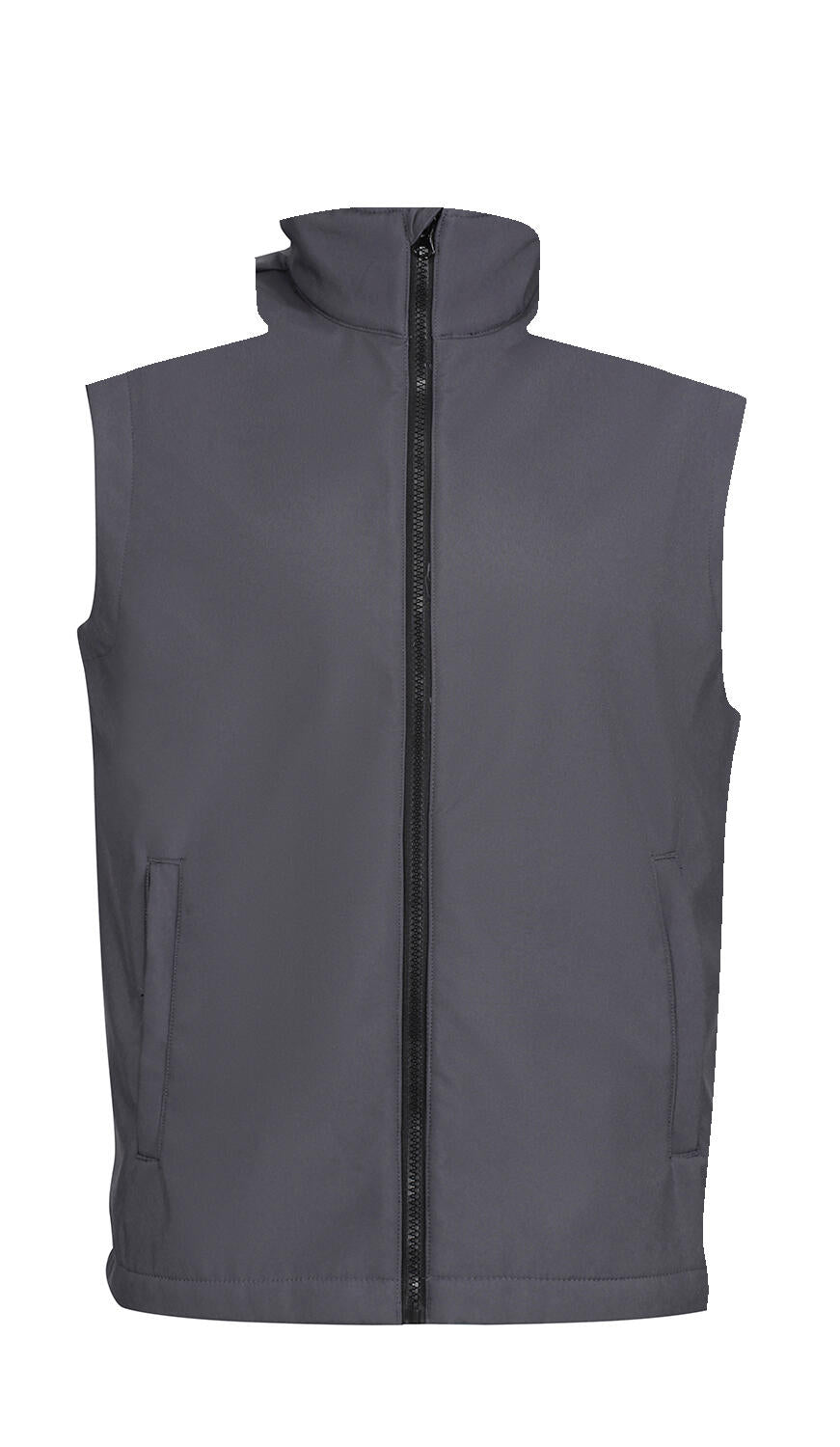  Ablaze Printable Softshell Bodywarmer in Farbe Seal Grey/Black