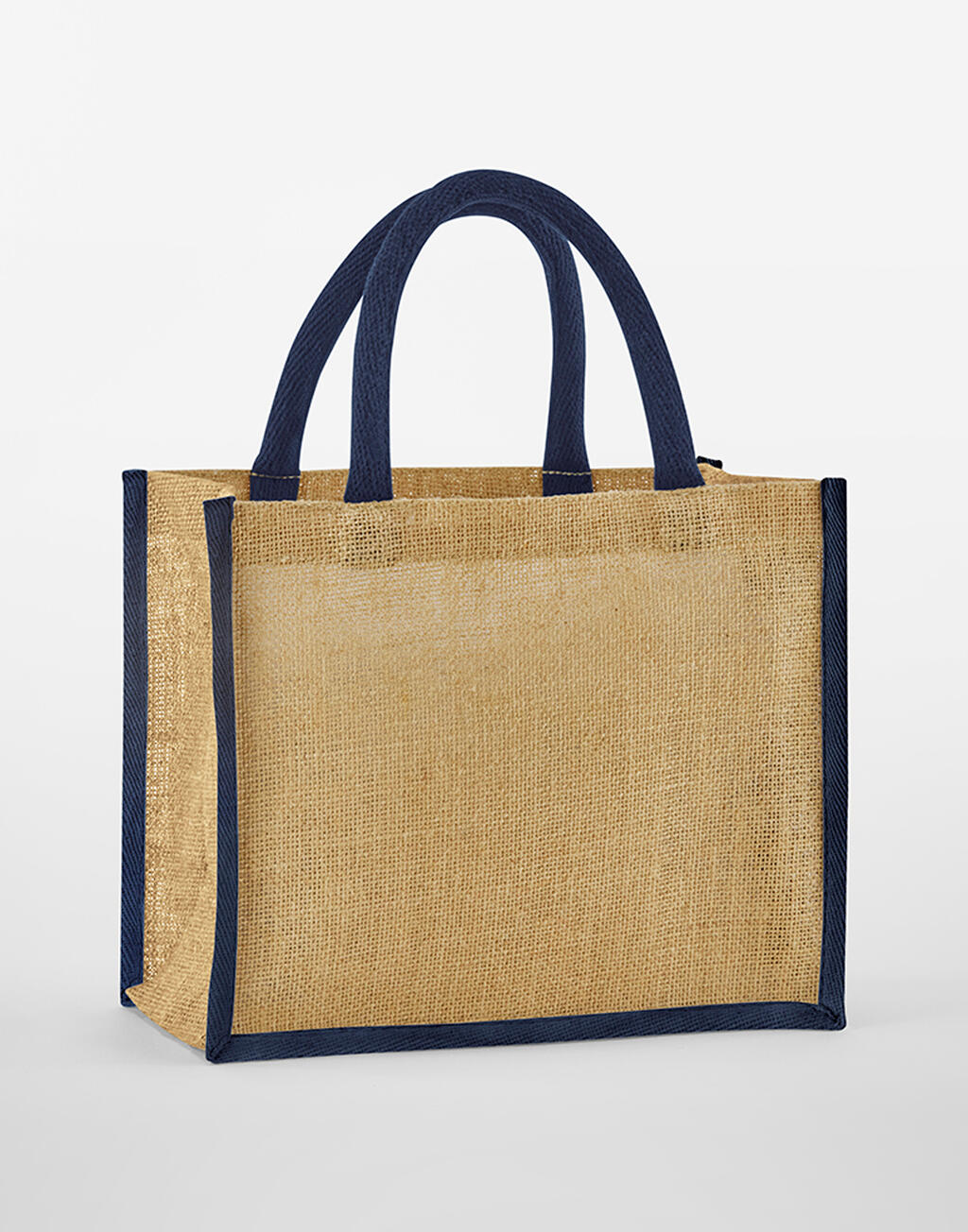 Natural Starched Jute Midi Tote - ShirtStore