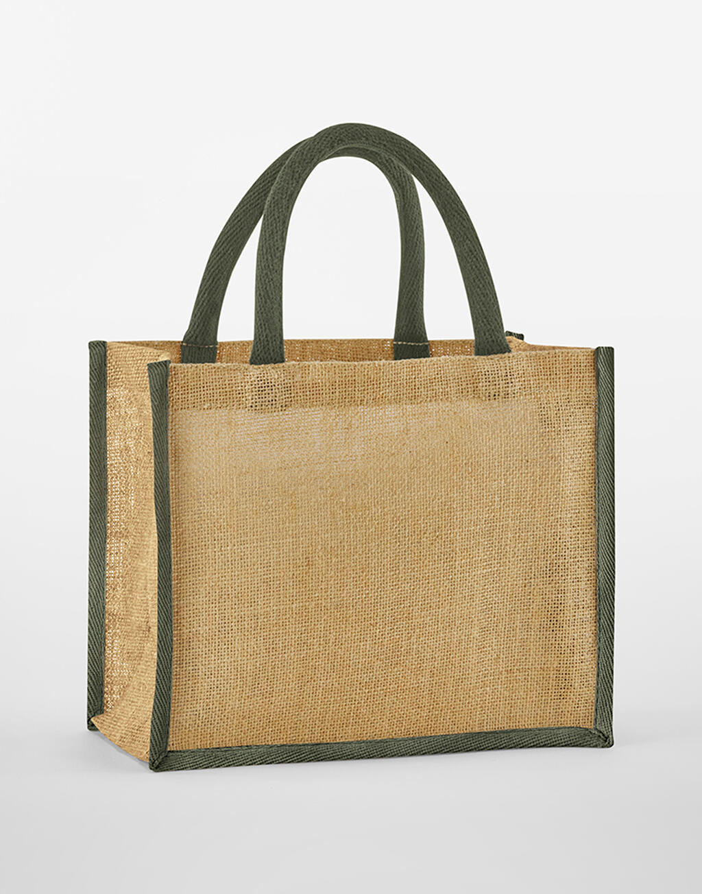Natural Starched Jute Midi Tote - ShirtStore