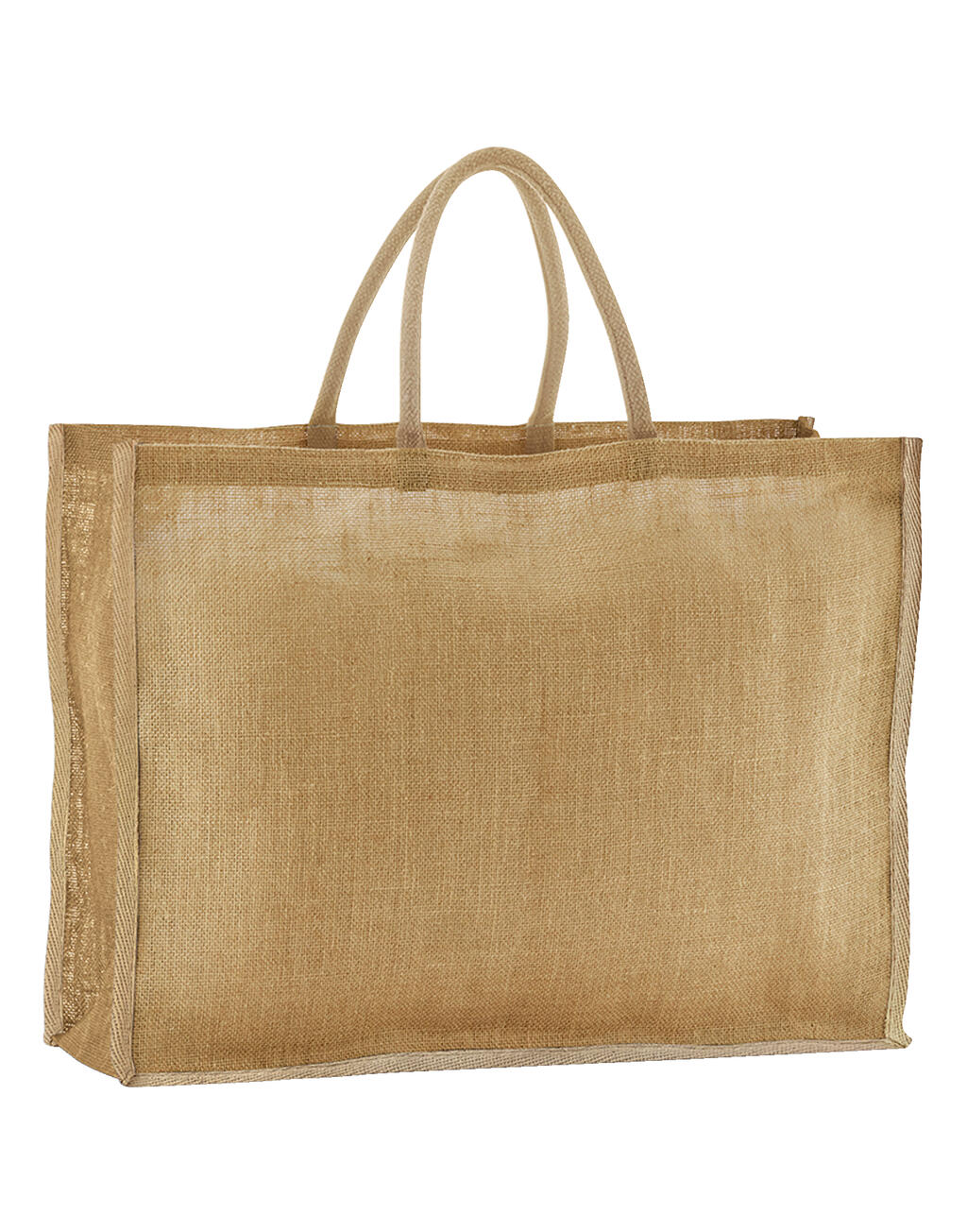 Natural Starched Jute Market Shopper - ShirtStore