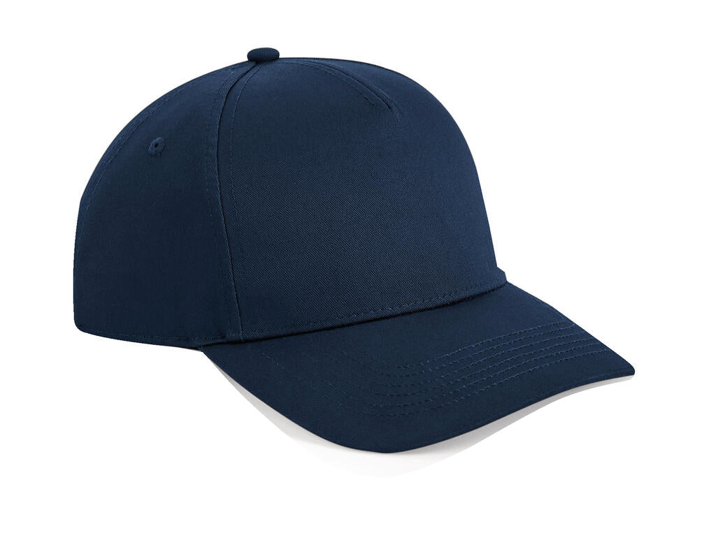  Urbanwear 5 Panel Snapback in Farbe Navy