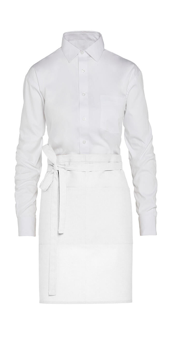 BRUSSELS - Short Recycled Bistro Apron with Pocket - ShirtStore