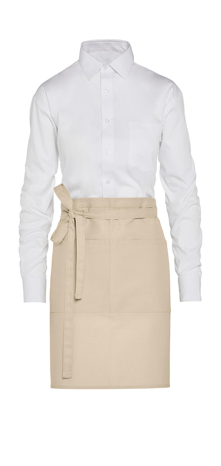 BRUSSELS - Short Recycled Bistro Apron with Pocket - ShirtStore