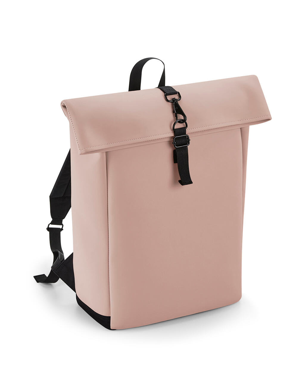 Matte PU Rolltop Backpack - ShirtStore