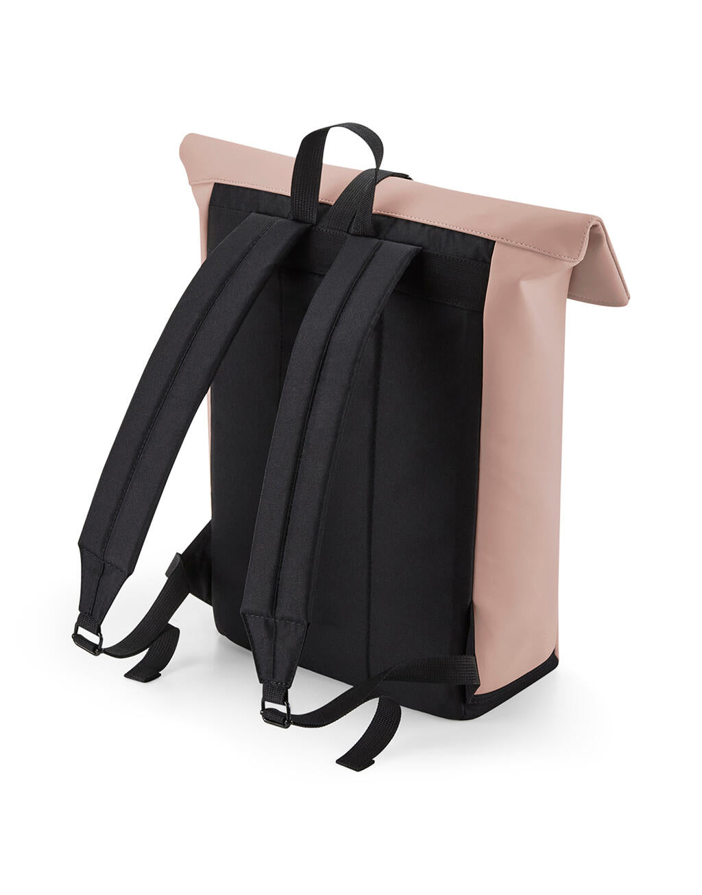 Matte PU Rolltop Backpack - ShirtStore