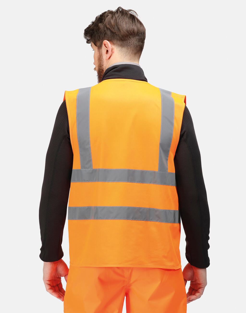  Pro Hi Vis Vest in Farbe Orange