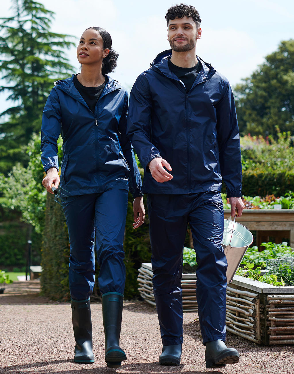  Pro Pack Away Overtrousers in Farbe Black