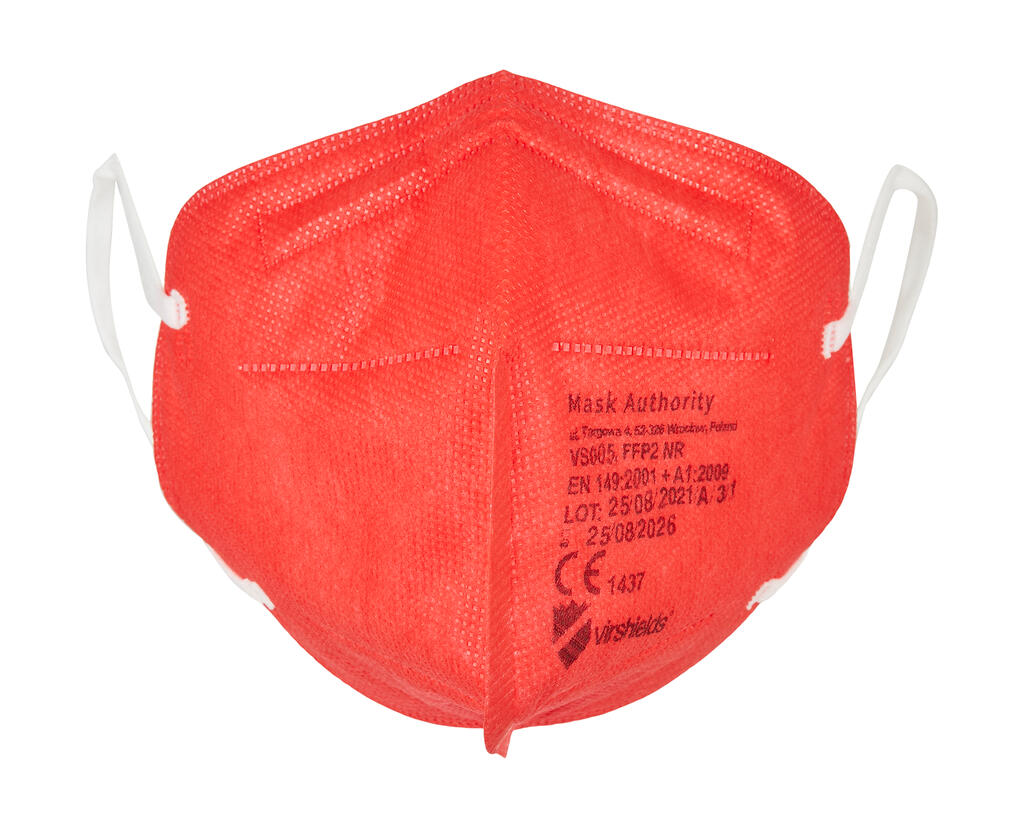  Filtering half mask FFP2 5-ply in Farbe Red