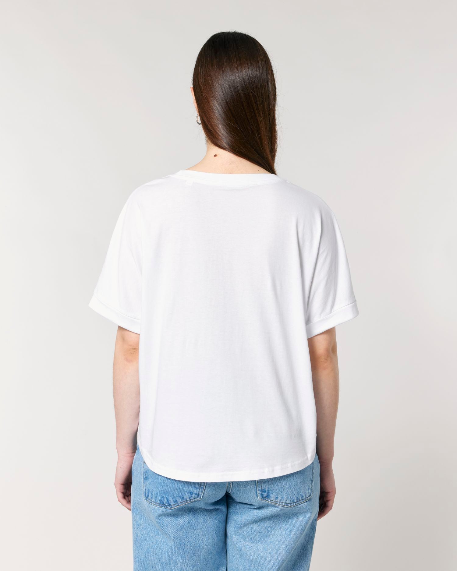 T-Shirt Stella Collider in Farbe White