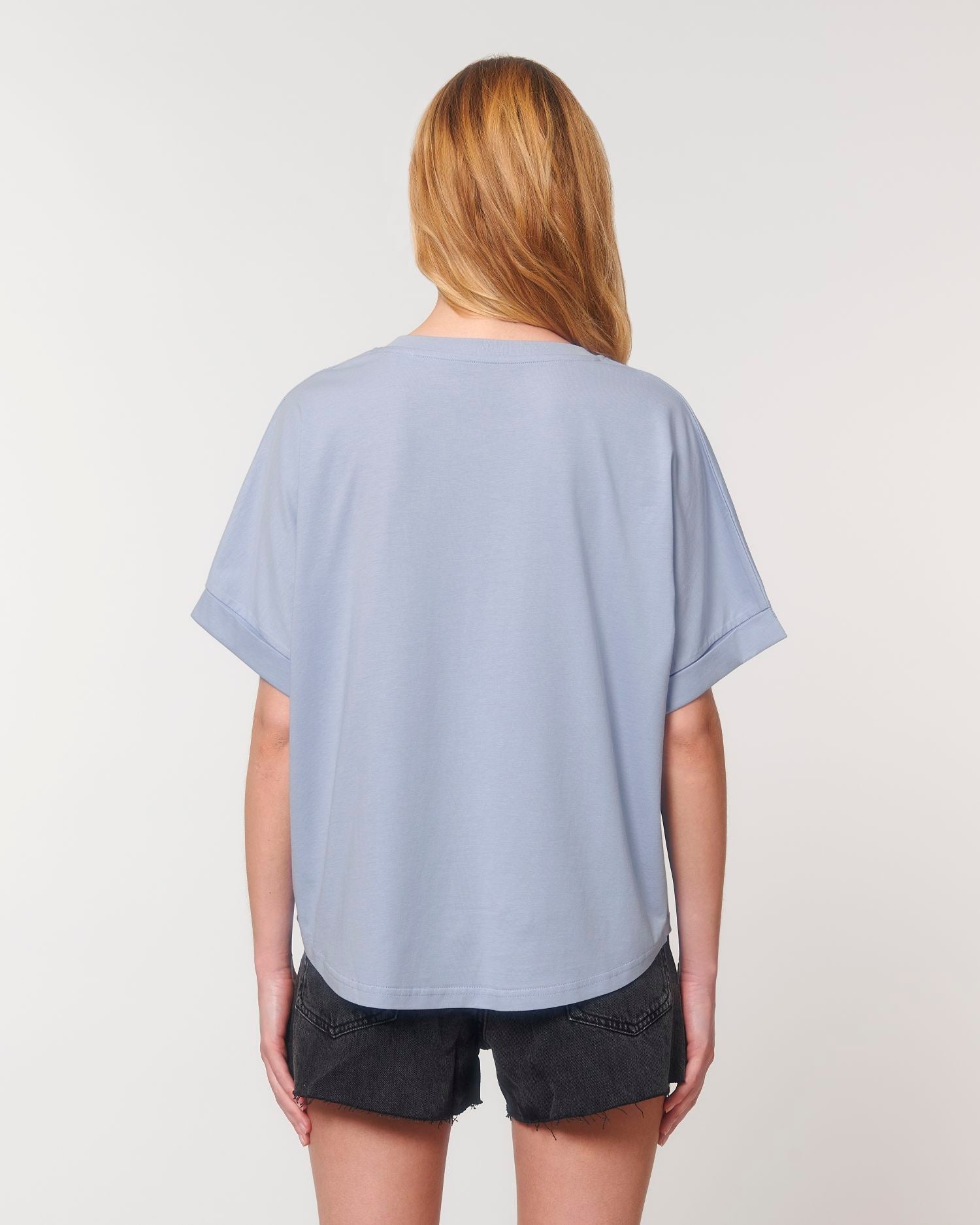 T-Shirt Stella Collider in Farbe Serene Blue