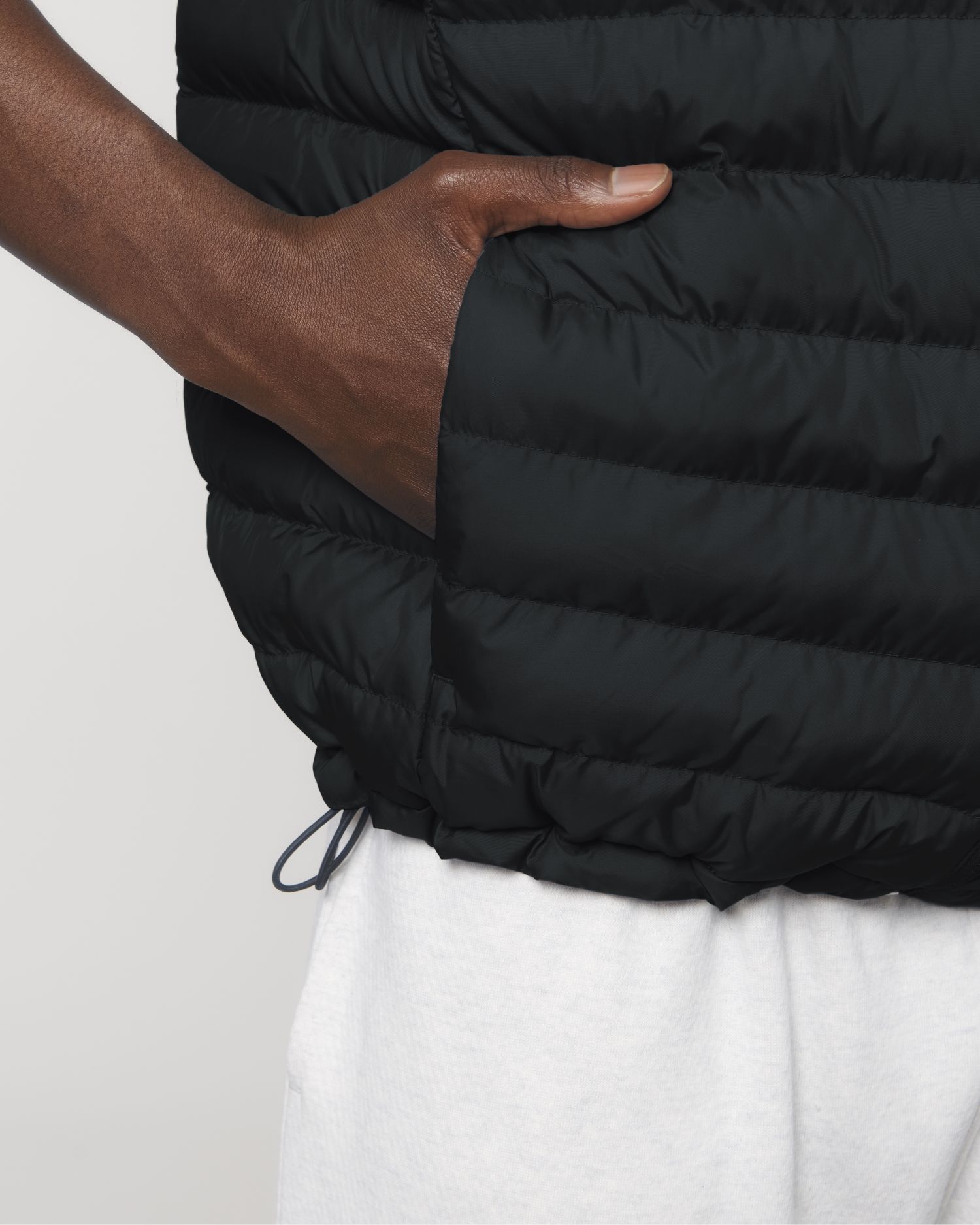 Wattierte Jacke Stanley Climber in Farbe Black