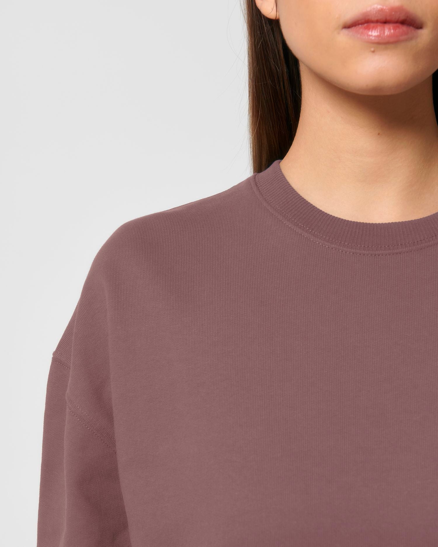 Crew neck sweatshirts Ledger Dry in Farbe Kaffa Coffee
